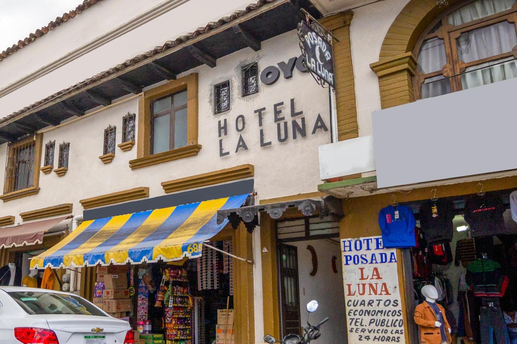 Oyo Hotel La Luna, Templo De Santo Domingo De Guzman San Cristobal de las Casas Ngoại thất bức ảnh